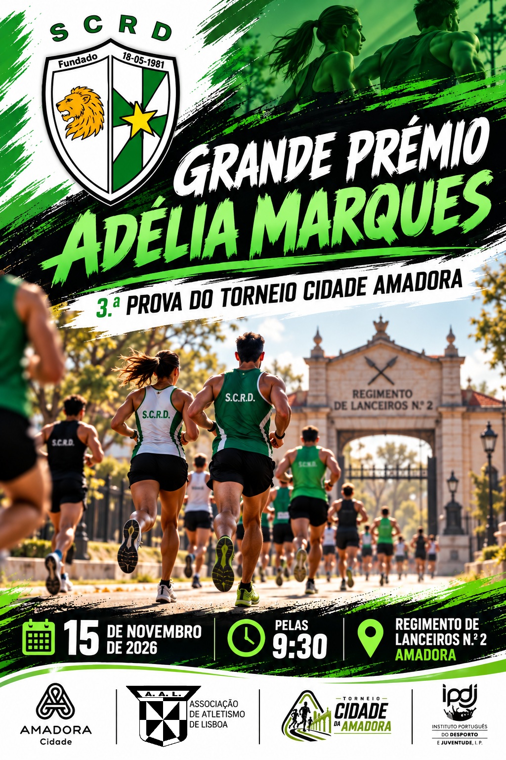 Cartaz da prova 3ª ETCA SCRD + Regional de Estrada