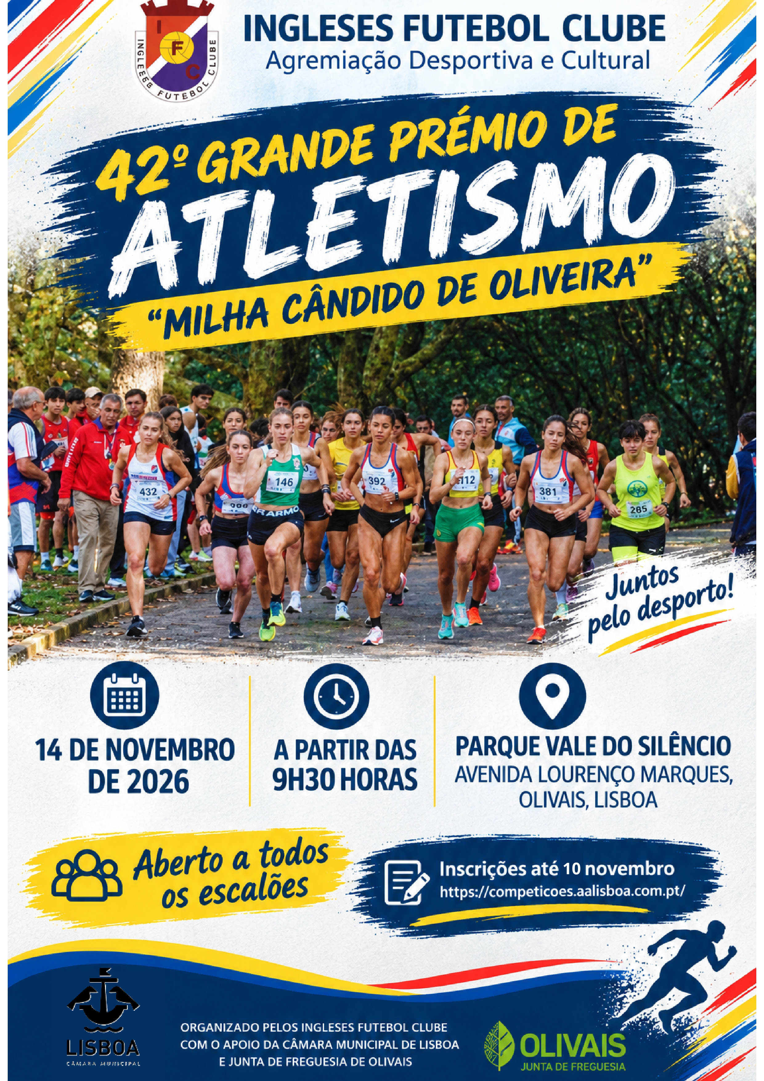 Cartaz da prova Milha Cândido de Oliveira 