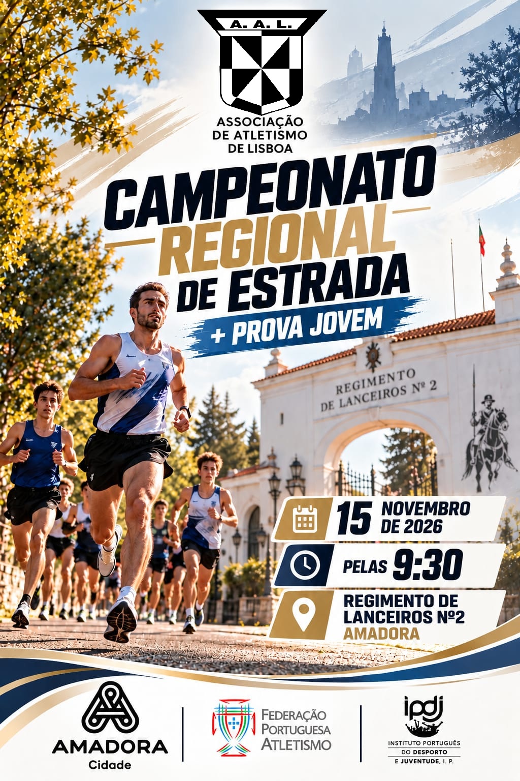 Cartaz da prova Campeonato Regional de Estrada + Prova Jovem