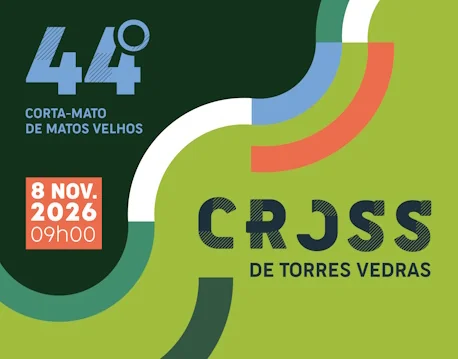 Cartaz da prova 44º Cross de Matos Velhos (3ª CDCM)